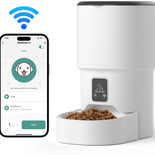 Automatyczny Karmnik WiFi 4L – Nakarm Pupila z Aplikacji