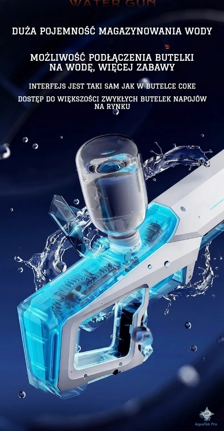 MizerBlaster™ – Elektryczny Pistolet Wodny XXL