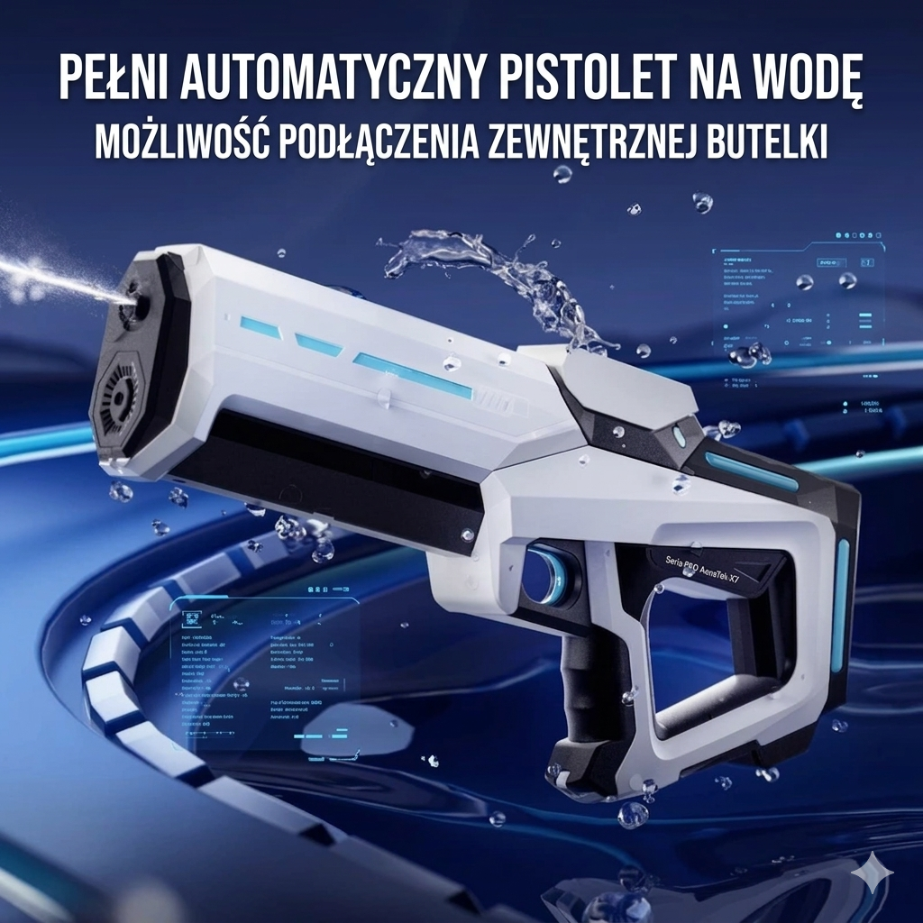 MizerBlaster™ – Elektryczny Pistolet Wodny XXL