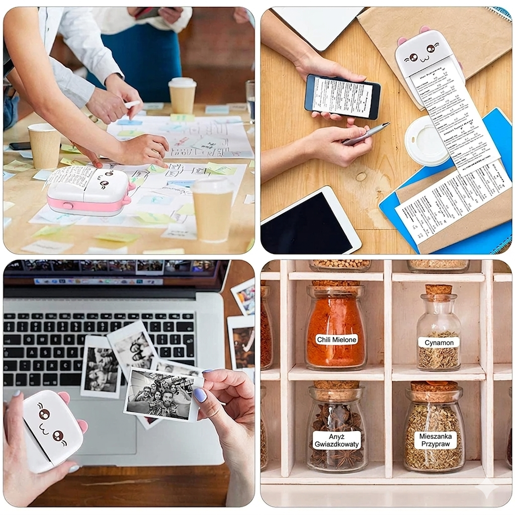 MizerPrint™ – Kieszonkowa Drukarka bez tuszu