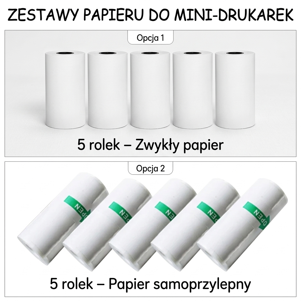 MizerPrint™ – Kieszonkowa Drukarka bez tuszu