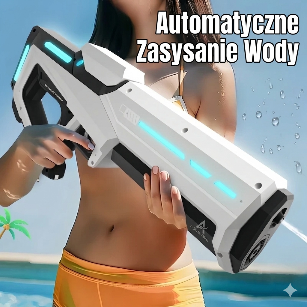 MizerBlaster™ – Elektryczny Pistolet Wodny XXL