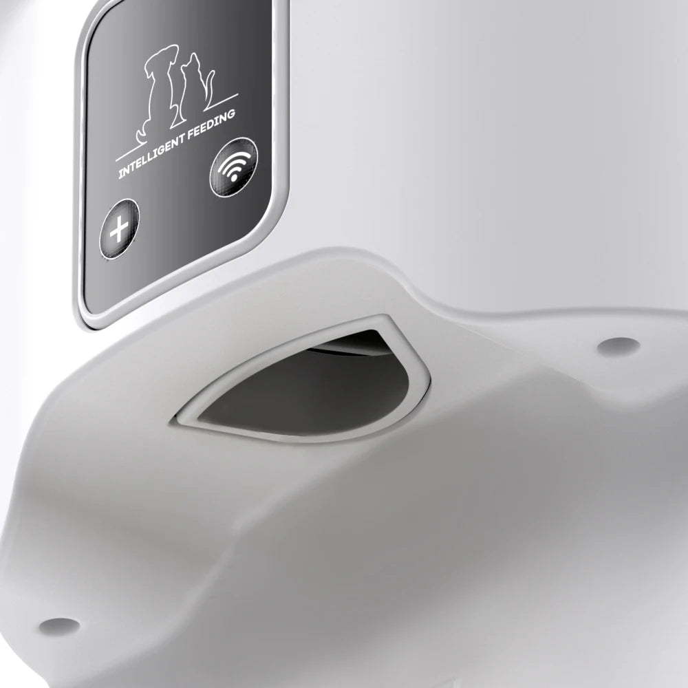 Intelligenter automatischer Futterautomat für Katzen und Hunde (4 l) mit WLAN- und App-Steuerung