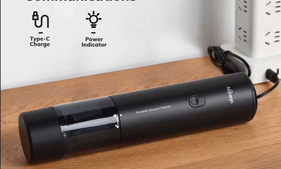 Mini Odkurzacz Bezprzewodowy 3w1 – Do Auta, Klawiatury i Domu | USB