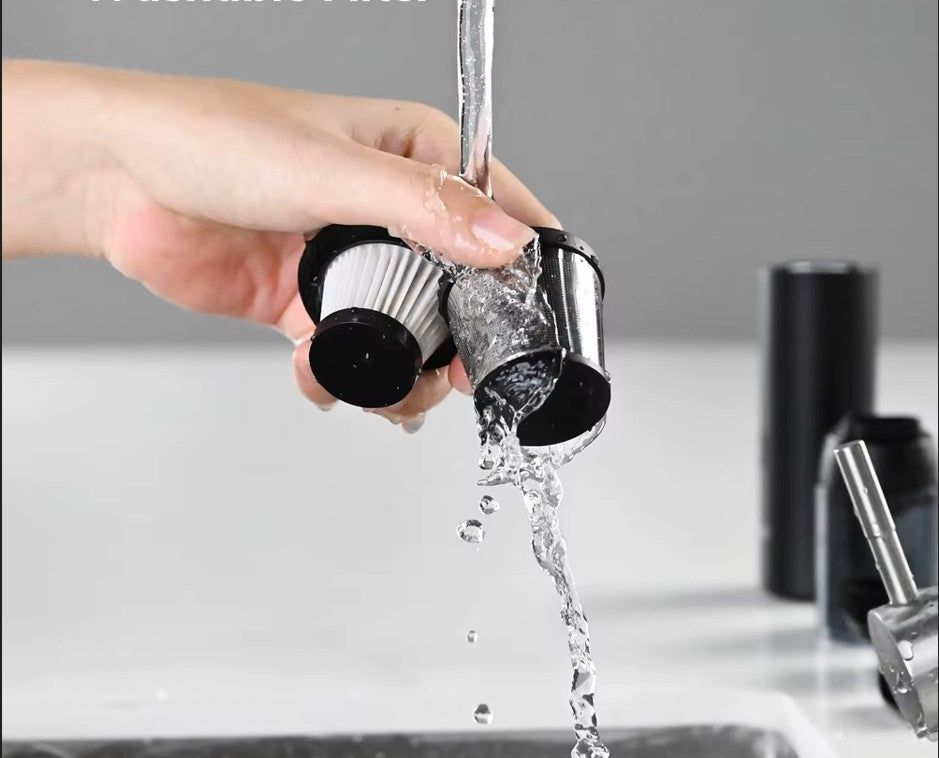 Mini Odkurzacz Bezprzewodowy 3w1 – Do Auta, Klawiatury i Domu | USB