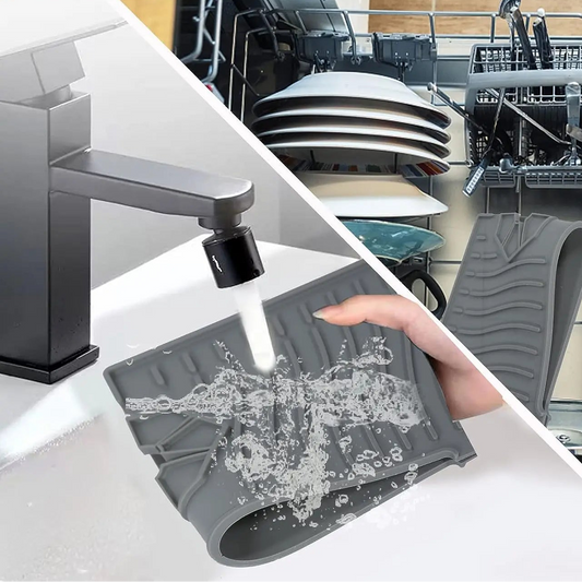 Silikonowa mata pod kran do zlewu – osłona przeciwbryzgowa na blat